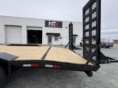 New 2026 Down 2 Earth Trailers 24ft Driveover Equipment Trailer