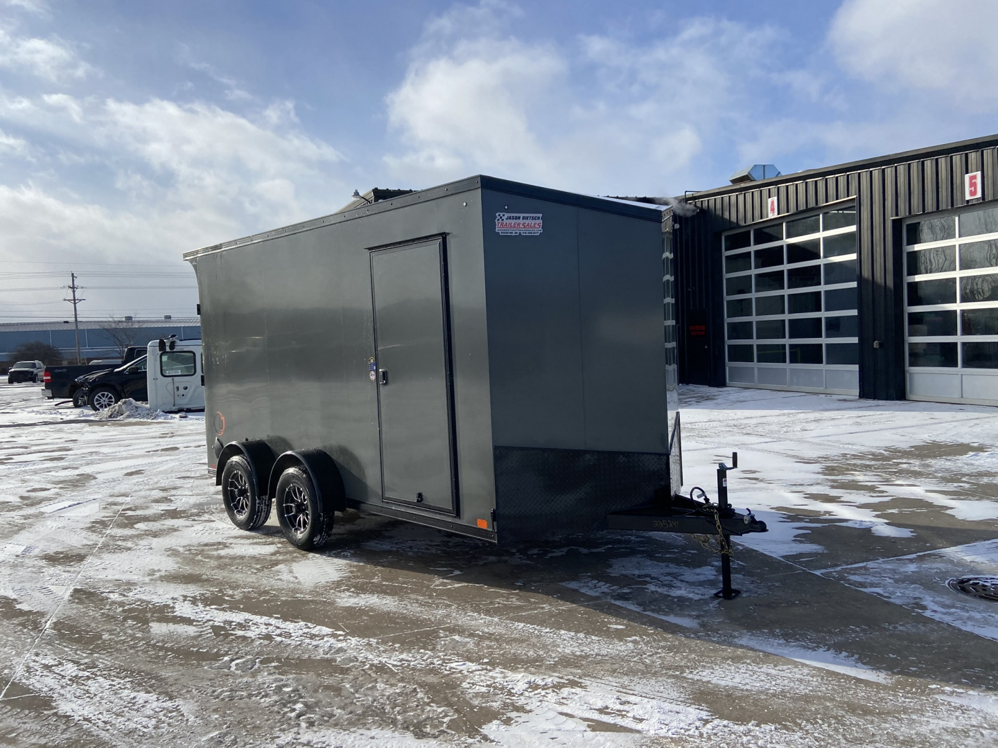 New 2026 United UJ Enclosed Cargo Trailer 14'