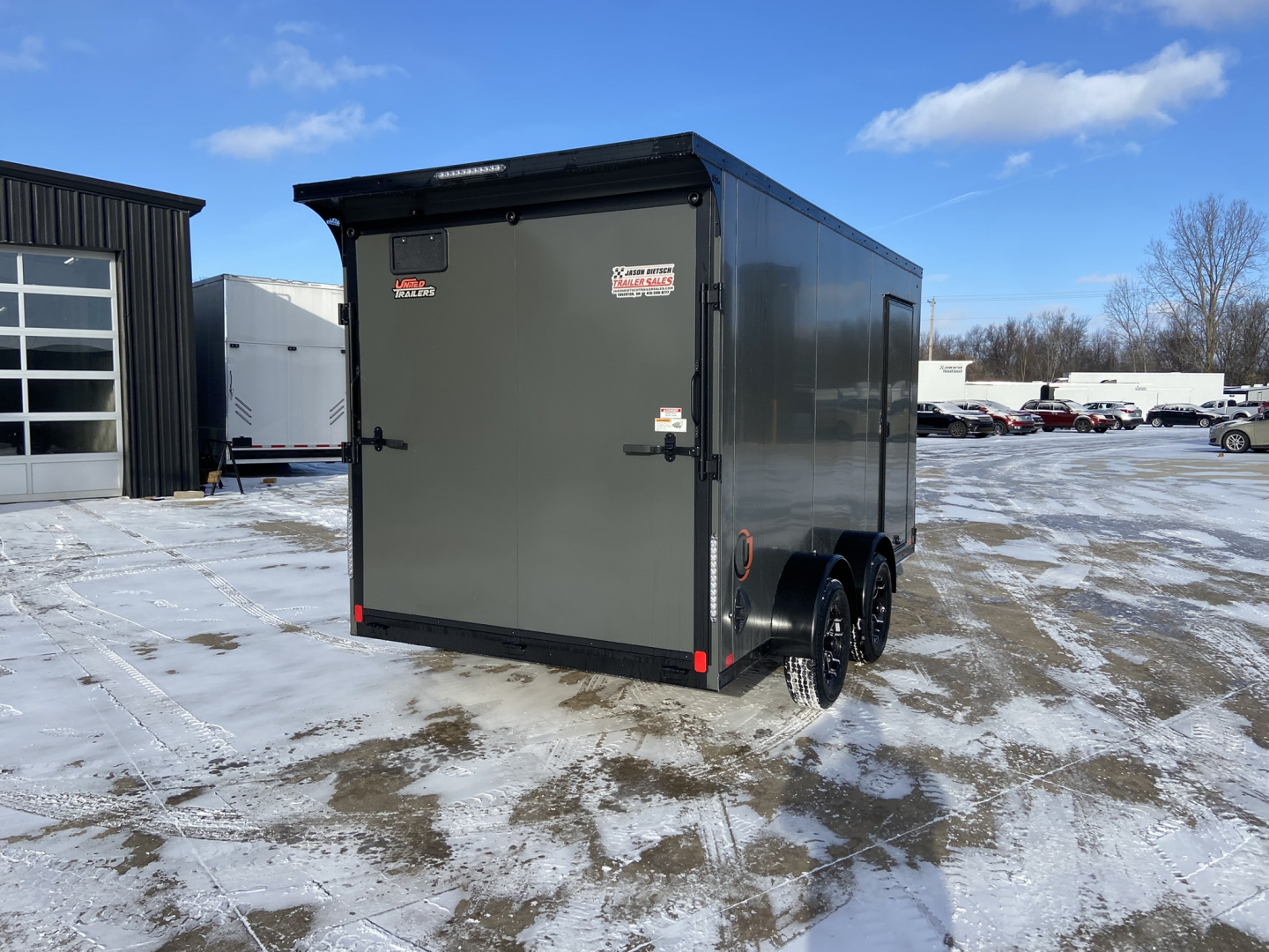 New 2026 United UJ Enclosed Cargo Trailer 14'