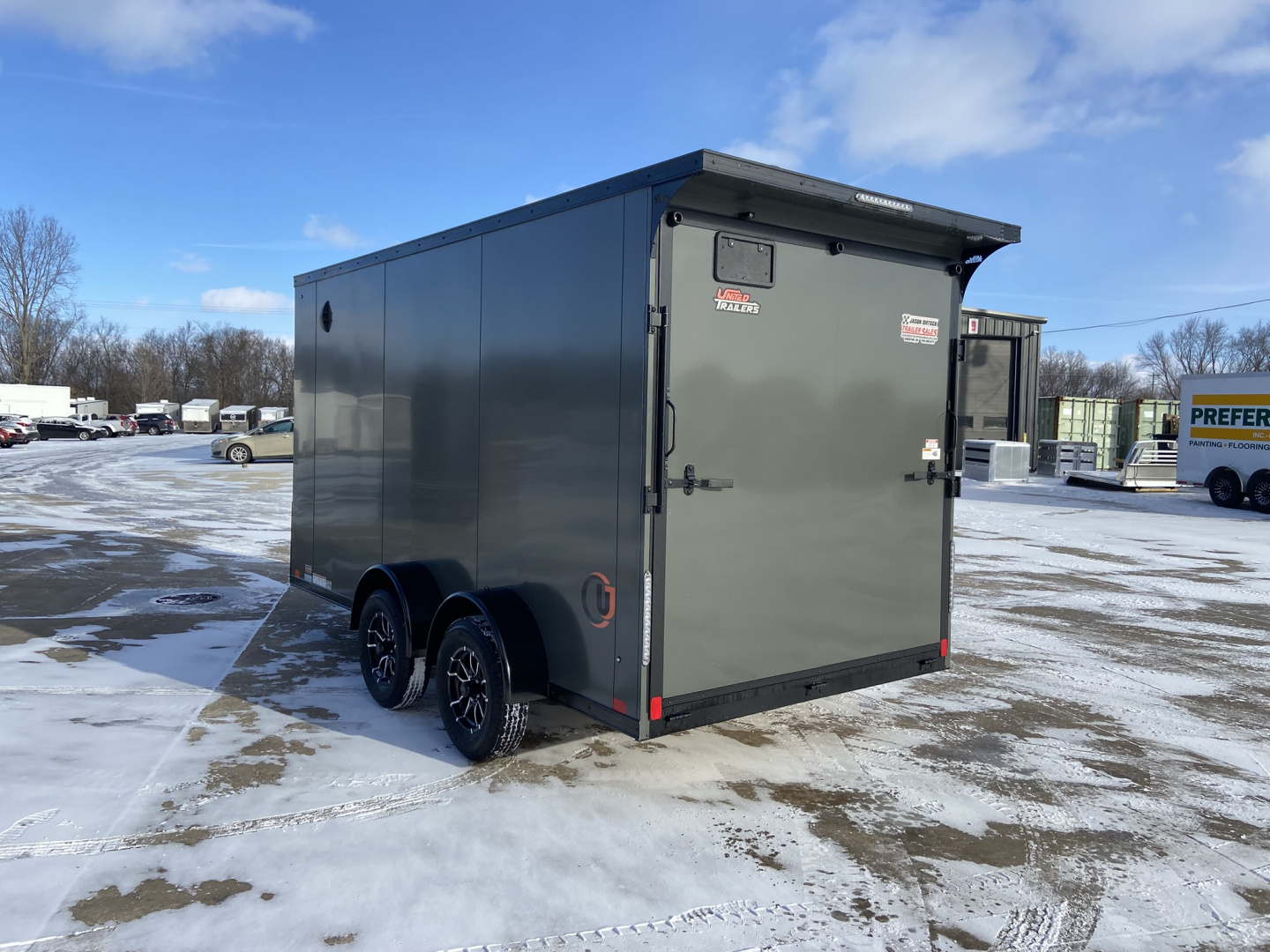 New 2026 United UJ Enclosed Cargo Trailer 14'