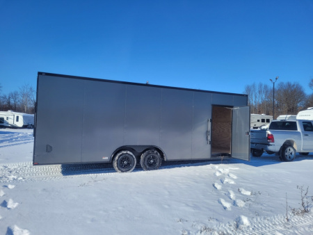 New 2026 Quality Cargo 8.5x24 TA, 7'6  interior height, 52k axles, .080 polycore Cargo / Enclosed Trailer