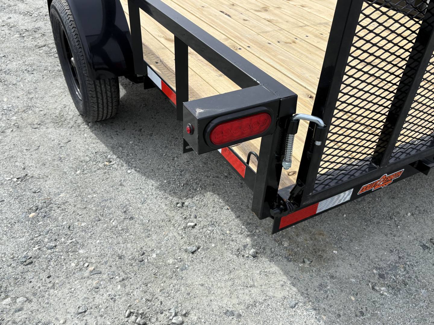 New 2026 Down 2 Earth Trailers 6x12 w/ Gate Utility Trailer