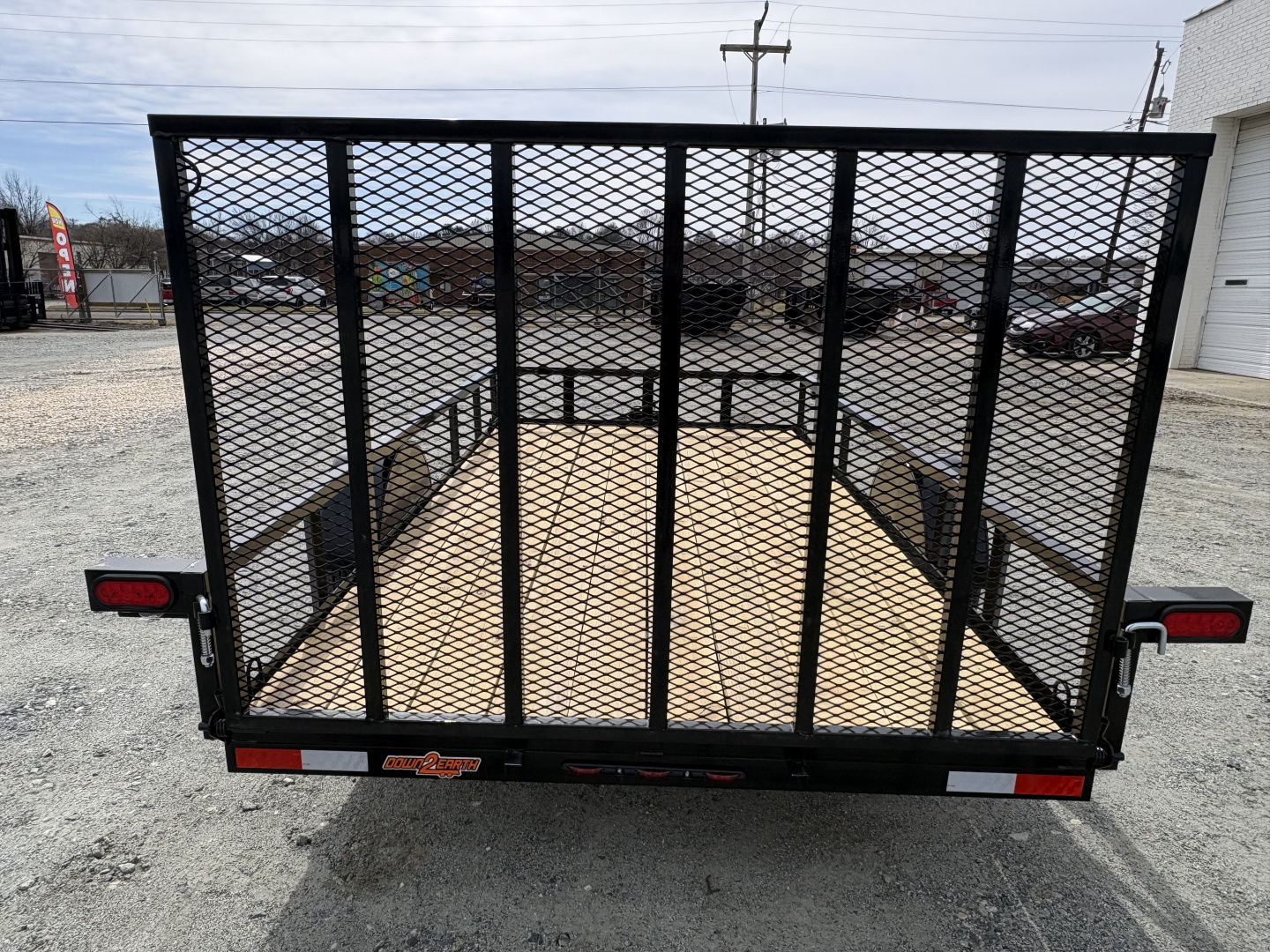 New 2026 Down 2 Earth Trailers 6x12 w/ Gate Utility Trailer