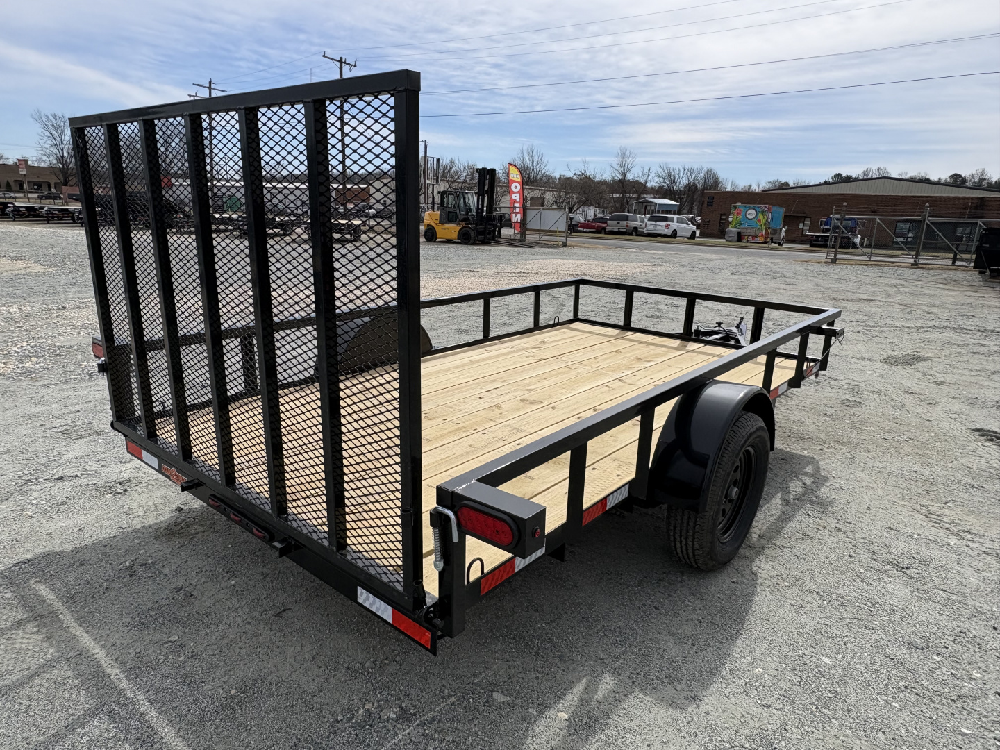 New 2026 Down 2 Earth Trailers 6x12 w/ Gate Utility Trailer