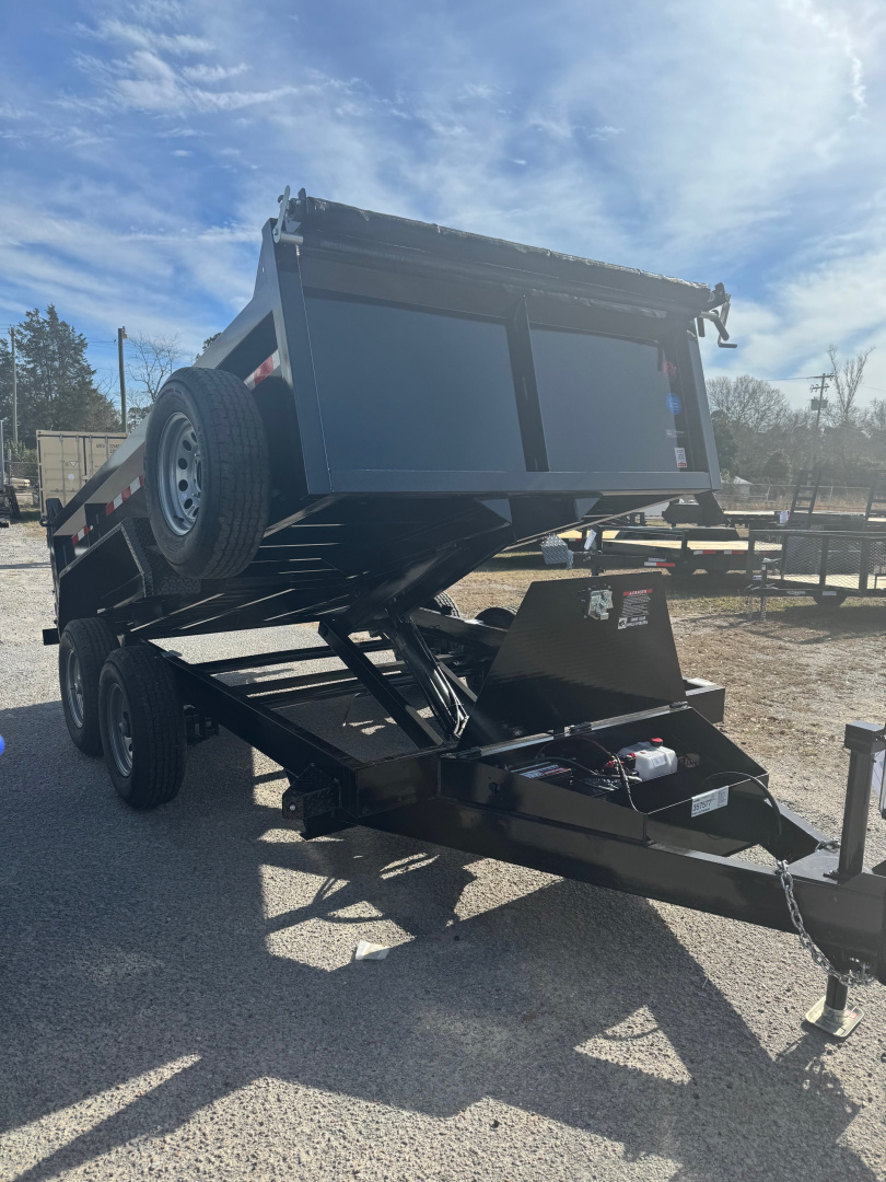 New 2026 Hawke Trailers 6X12 10K Dump Trailer