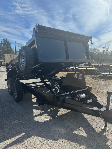 New 2026 Hawke Trailers 6X12 10K Dump Trailer