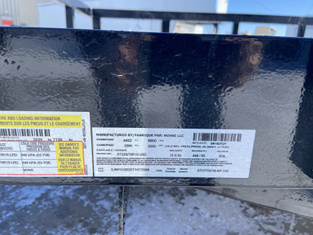 New 7X20 Tube Top Utility 10K