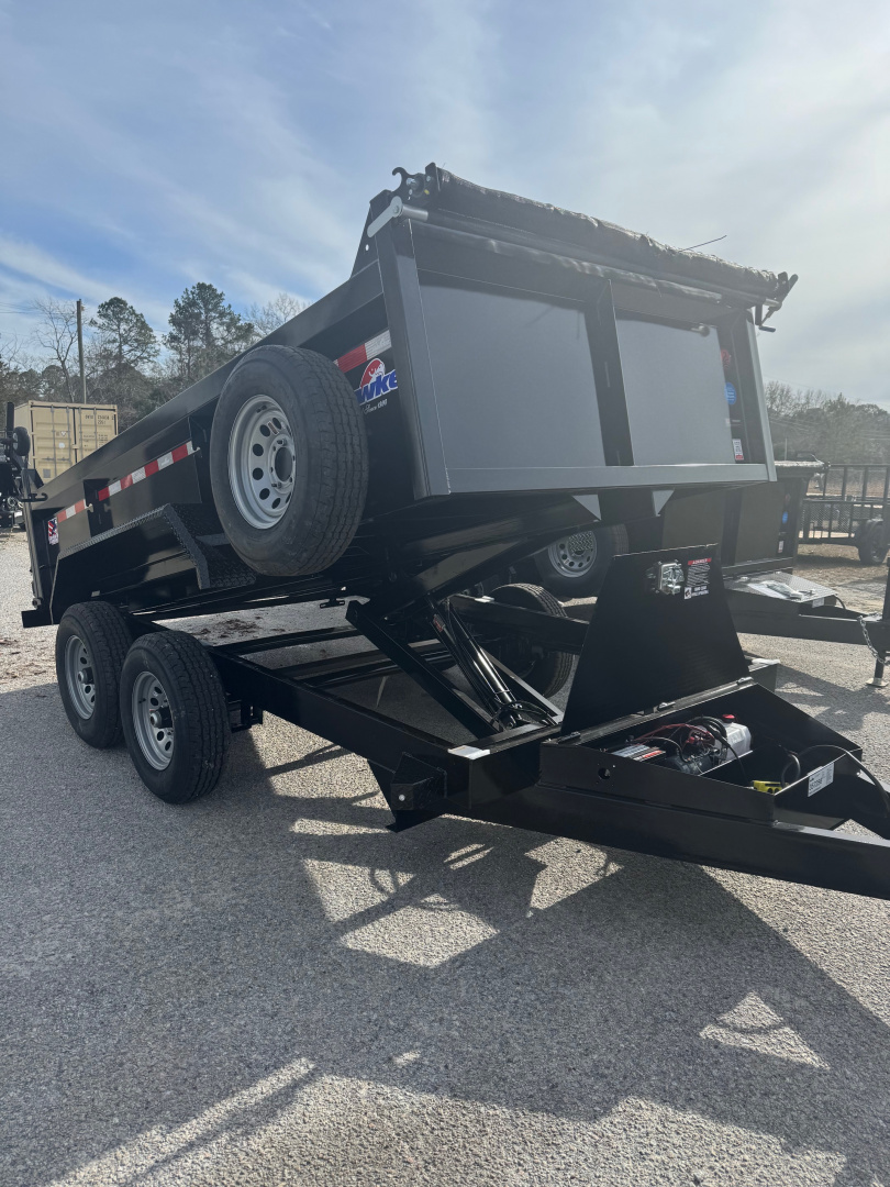 New 2026 Hawke Trailers 6X12 10K Dump Trailer