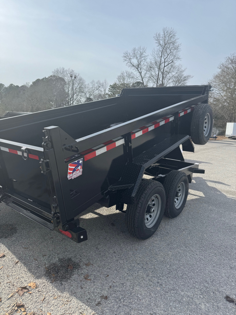 New 2026 Hawke Trailers 6X12 10K Dump Trailer