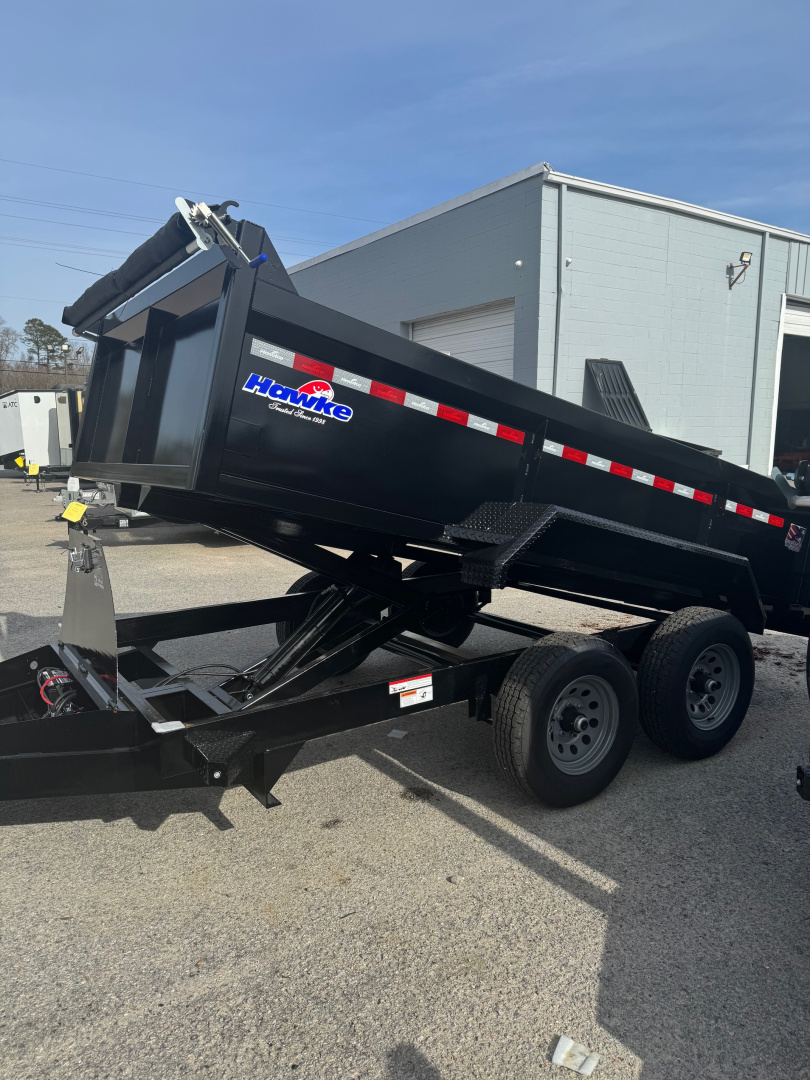 New 2026 Hawke Trailers 6X12 10K Dump Trailer
