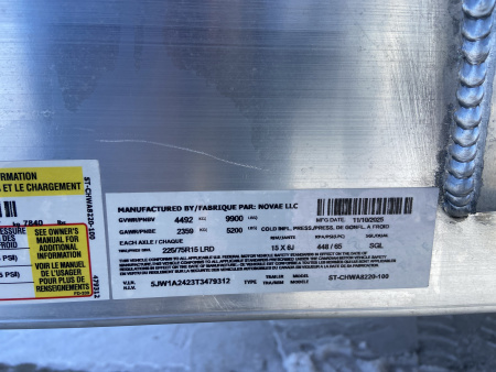 New Sure-Trac 7X20 (18+2) Alum Wood Deck Car Hauler