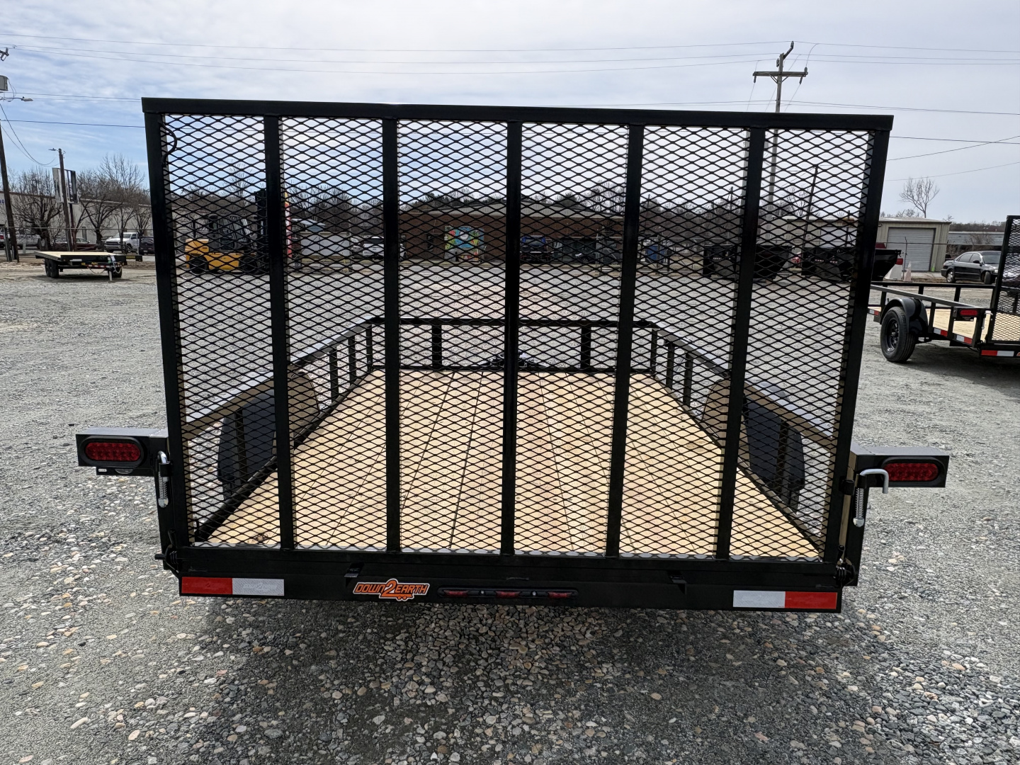 New 2026 Down 2 Earth Trailers 6x10 w/ Gate Utility Trailer