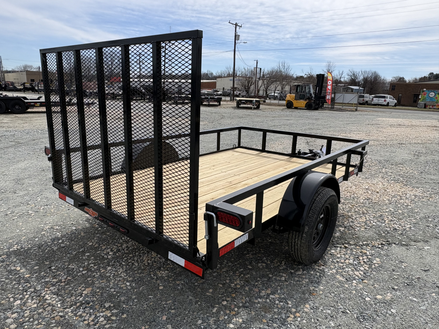 New 2026 Down 2 Earth Trailers 6x10 w/ Gate Utility Trailer