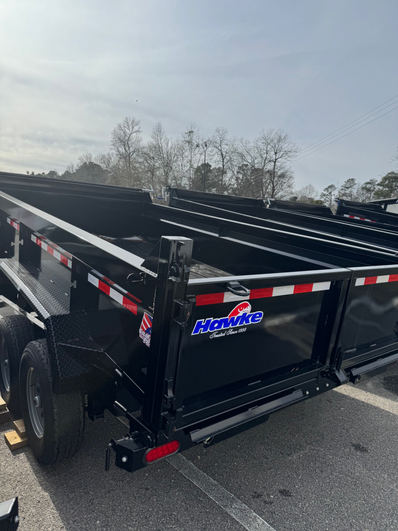 New 2026 Hawke Trailers 7X14 14K Dump Trailer