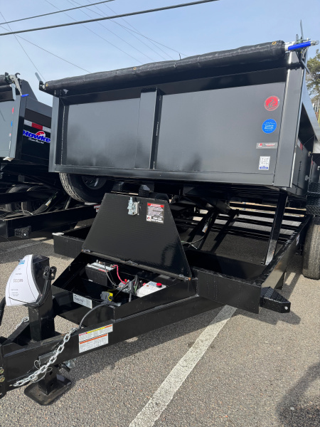 New 2026 Hawke Trailers 7X14 14K Dump Trailer