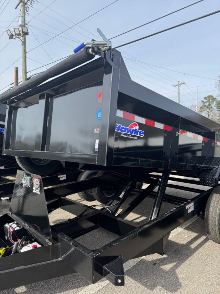 New 2026 Hawke Trailers 7X14 14K Dump Trailer