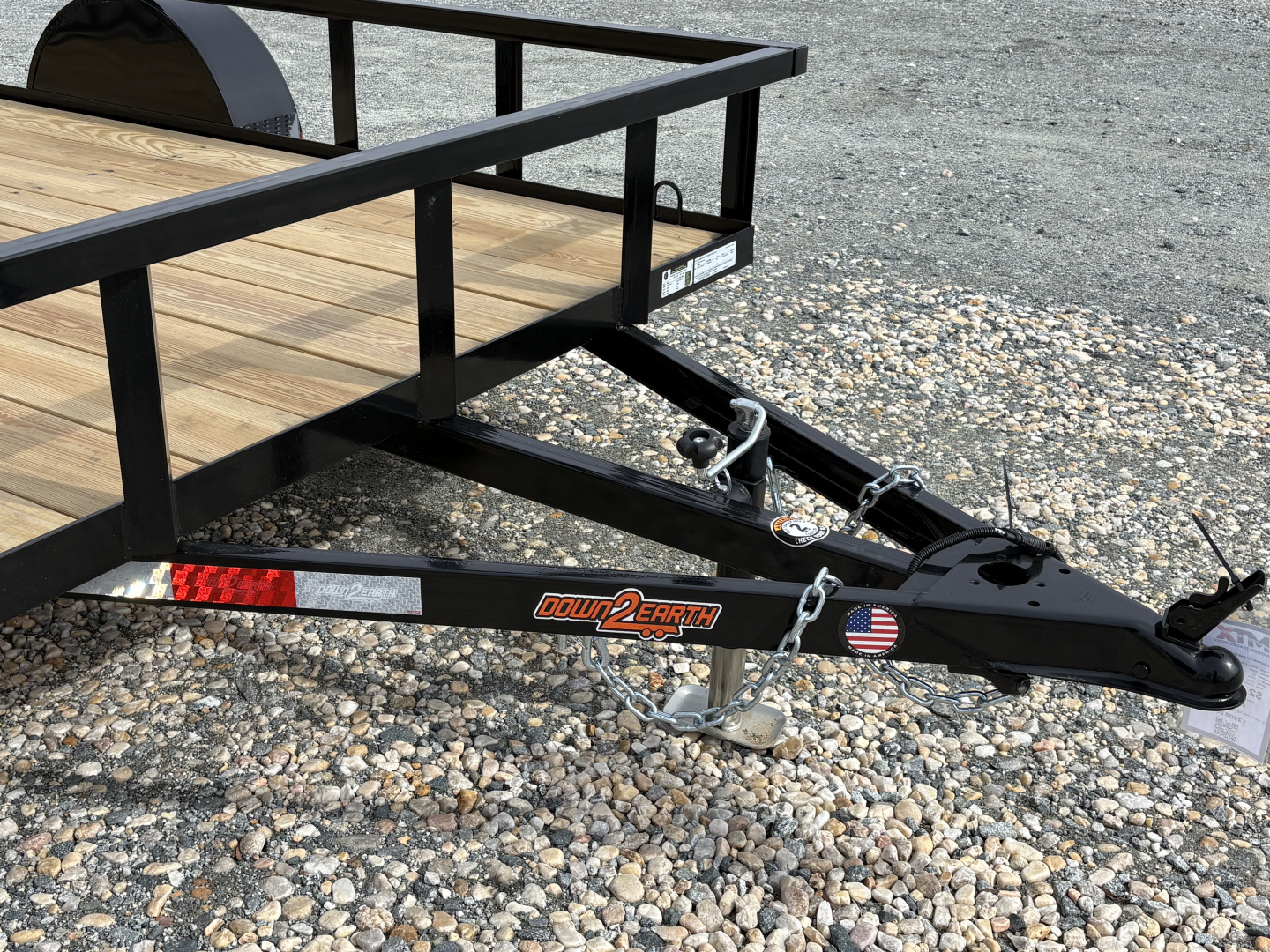 New 2026 Down 2 Earth Trailers 6x10 w/ Gate Utility Trailer