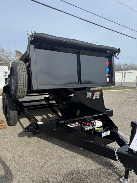 New 2026 Hawke Trailers 6X12 10K Dump Trailer