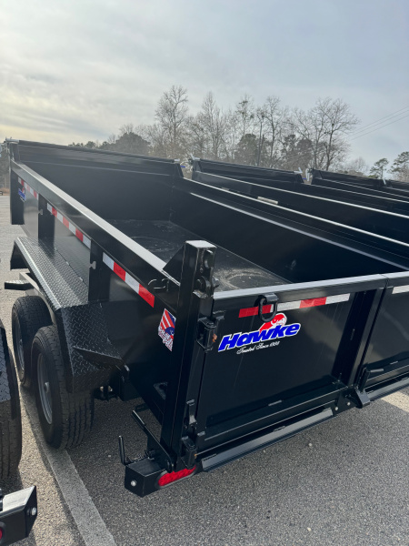 New 2026 Hawke Trailers 6X12 10K Dump Trailer