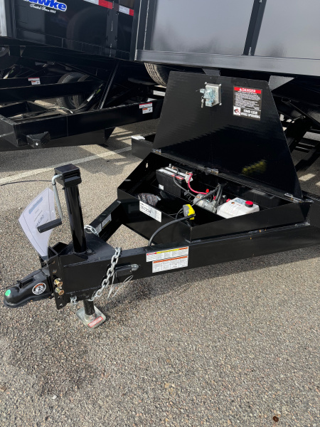 New 2026 Hawke Trailers 6X12 10K Dump Trailer
