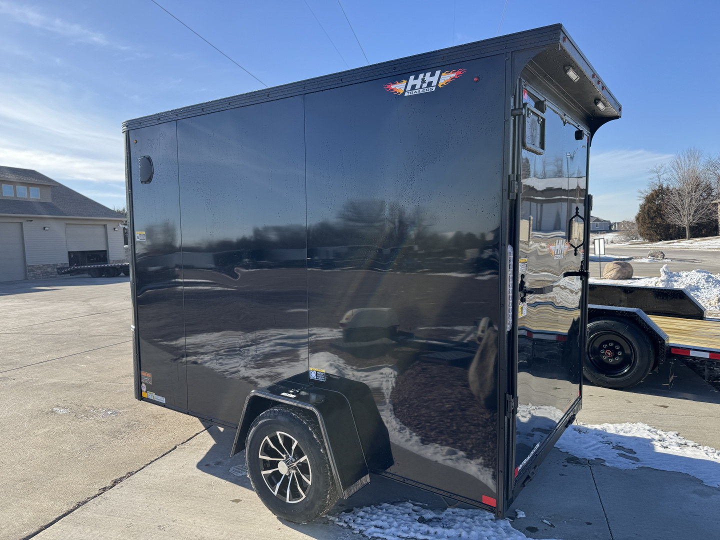 New 2026 H&H Trailers H7210SFTV Cargo / Enclosed Trailer