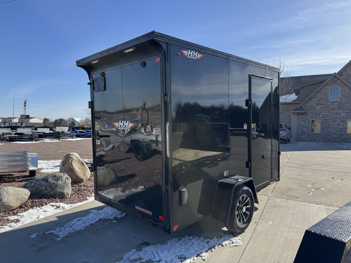 New 2026 H&H Trailers H7210SFTV Cargo / Enclosed Trailer