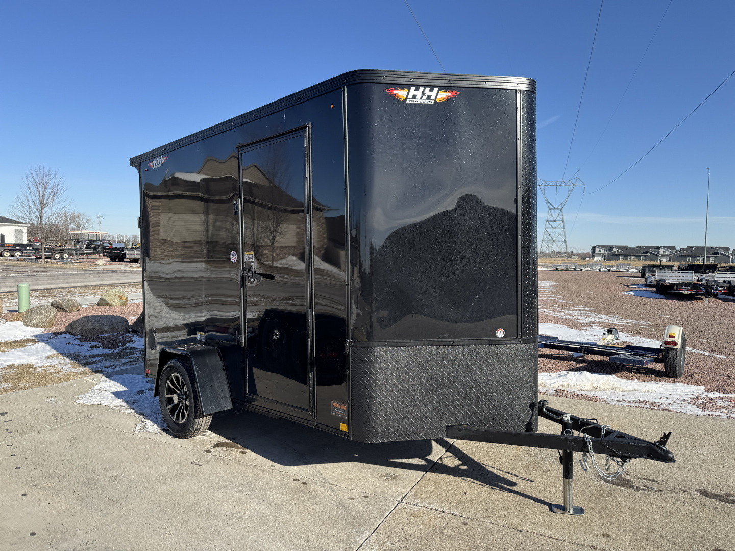 New 2026 H&H Trailers H7210SFTV Cargo / Enclosed Trailer