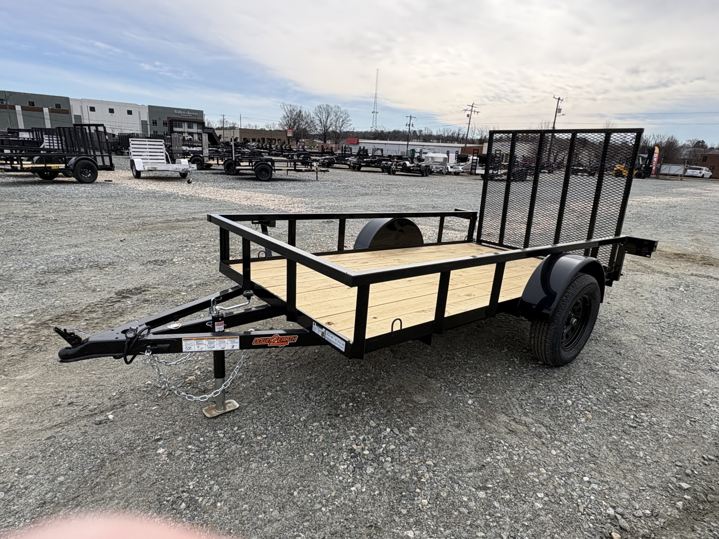 New 2026 Down 2 Earth Trailers 5x10 w/ Gate Utility Trailer