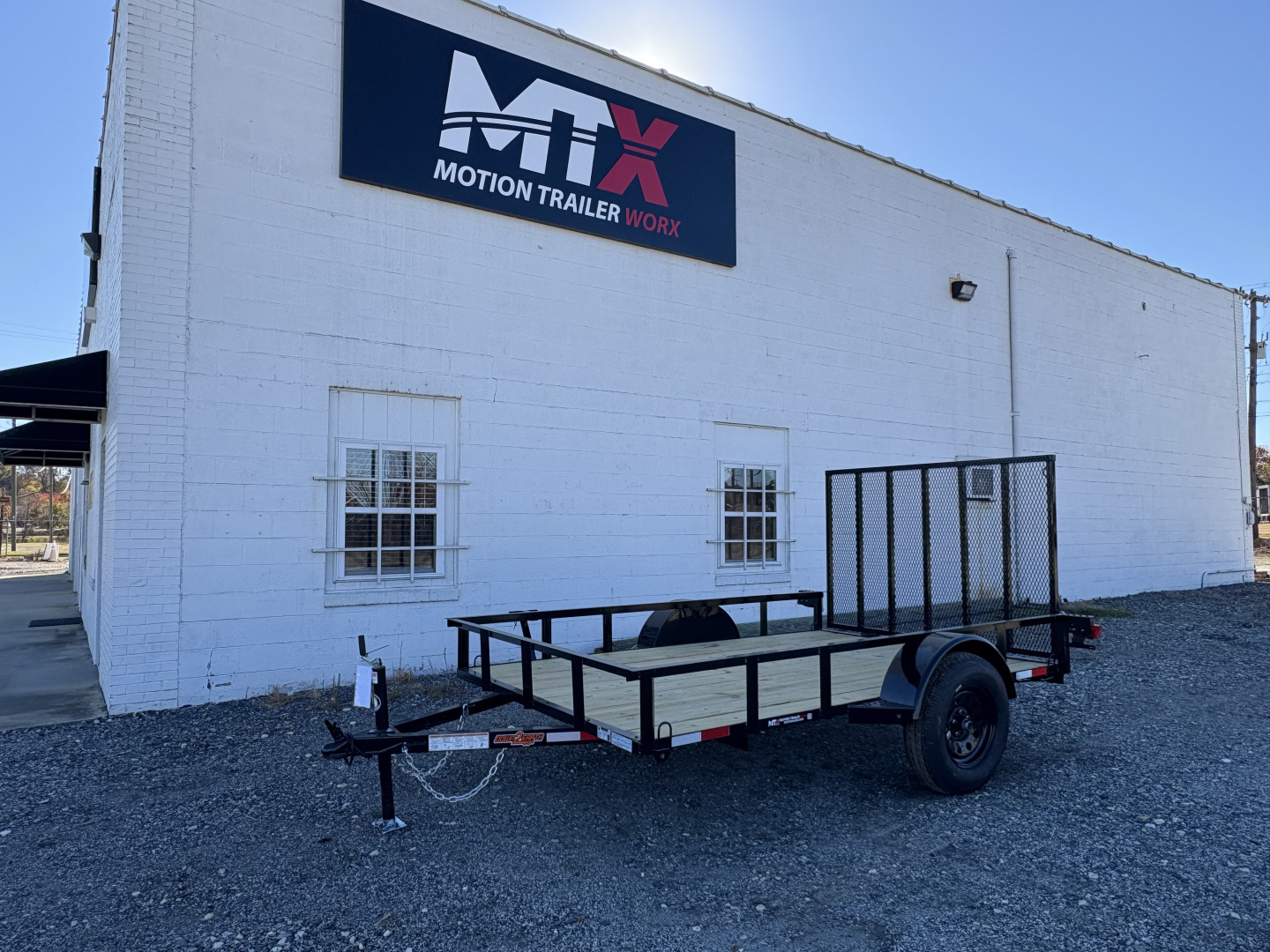 New 2026 Down 2 Earth Trailers 6x10 w/ Gate Utility Trailer