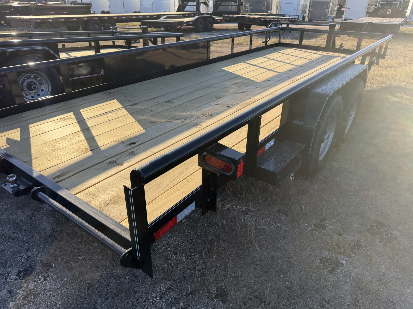 New 2026 Kearney 83x20ft Heavy Duty Equipment Trailer