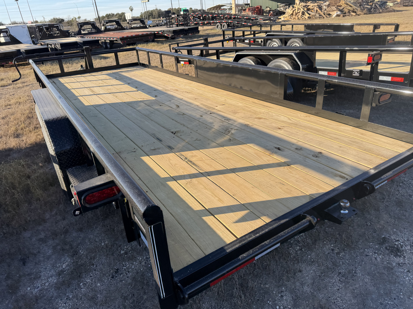 New 2026 Kearney 83x20ft Heavy Duty Equipment Trailer