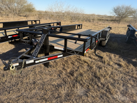 New 2026 Kearney 83x20ft Heavy Duty Equipment Trailer