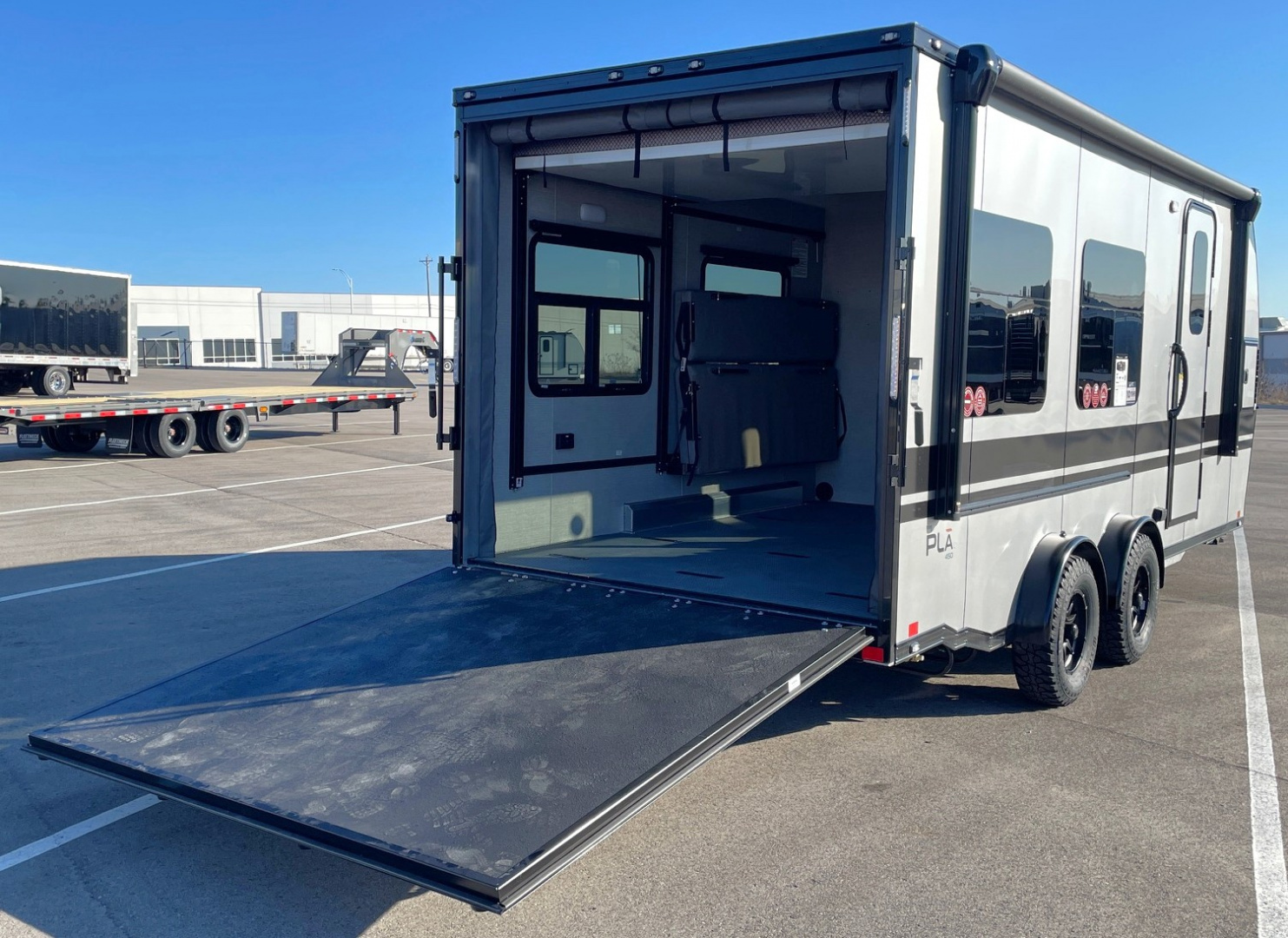 New ATC PLA 450 (2016 FRONT KITCHEN) Aluminum Toy Hauler