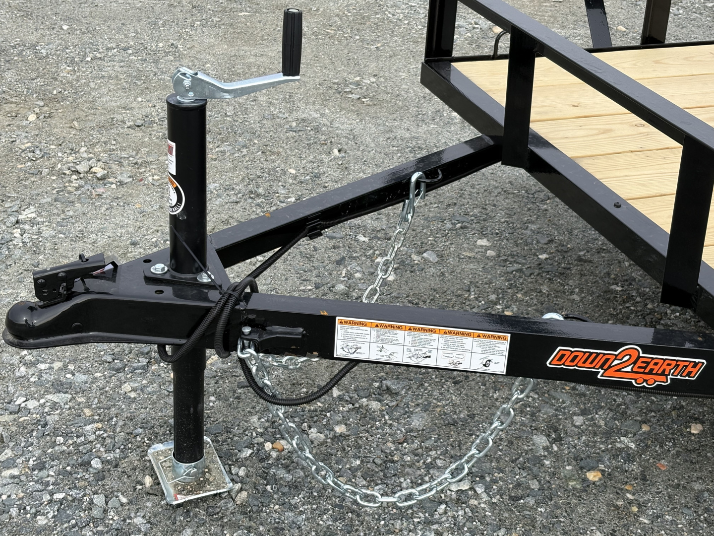 New 2026 Down 2 Earth Trailers 5x8 w/ Gate Utility Trailer