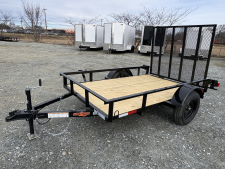 New 2026 Down 2 Earth Trailers 5x8 w/ Gate Utility Trailer