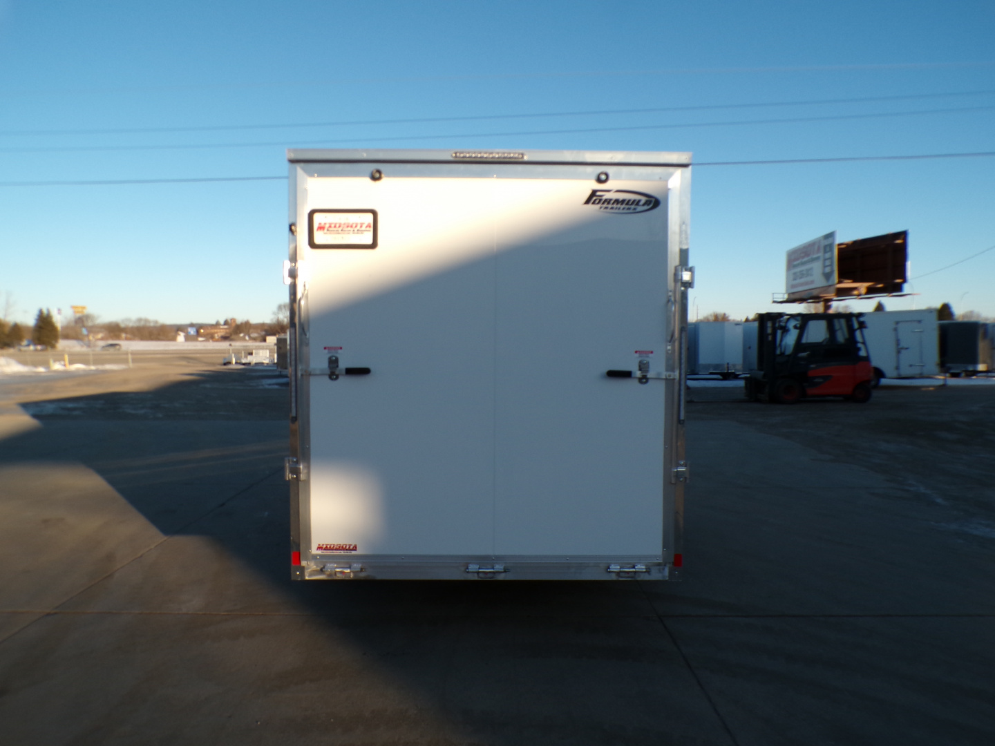 New 2026 Formula Triumph 7 x 16 Cargo / Enclosed Trailer