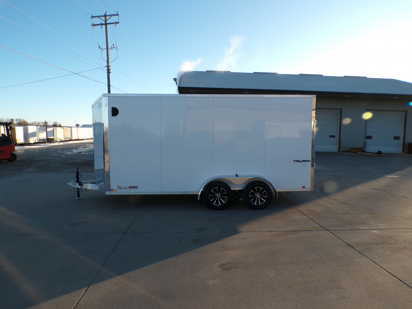 New 2026 Formula Triumph 7 x 16 Cargo / Enclosed Trailer