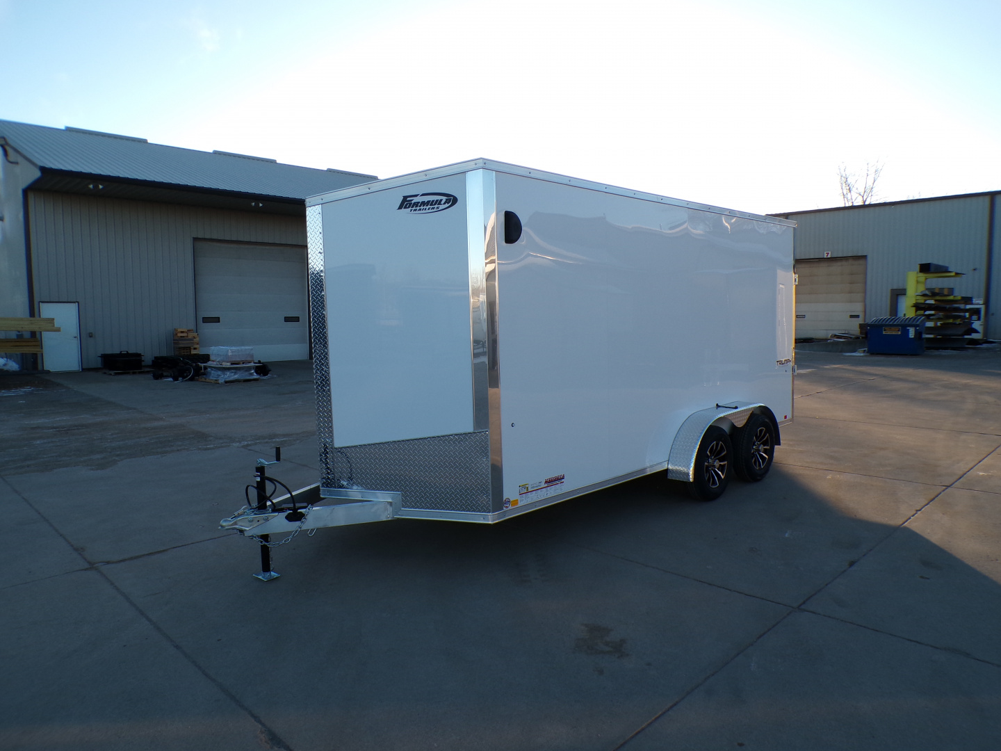 New 2026 Formula Triumph 7 x 16 Cargo / Enclosed Trailer
