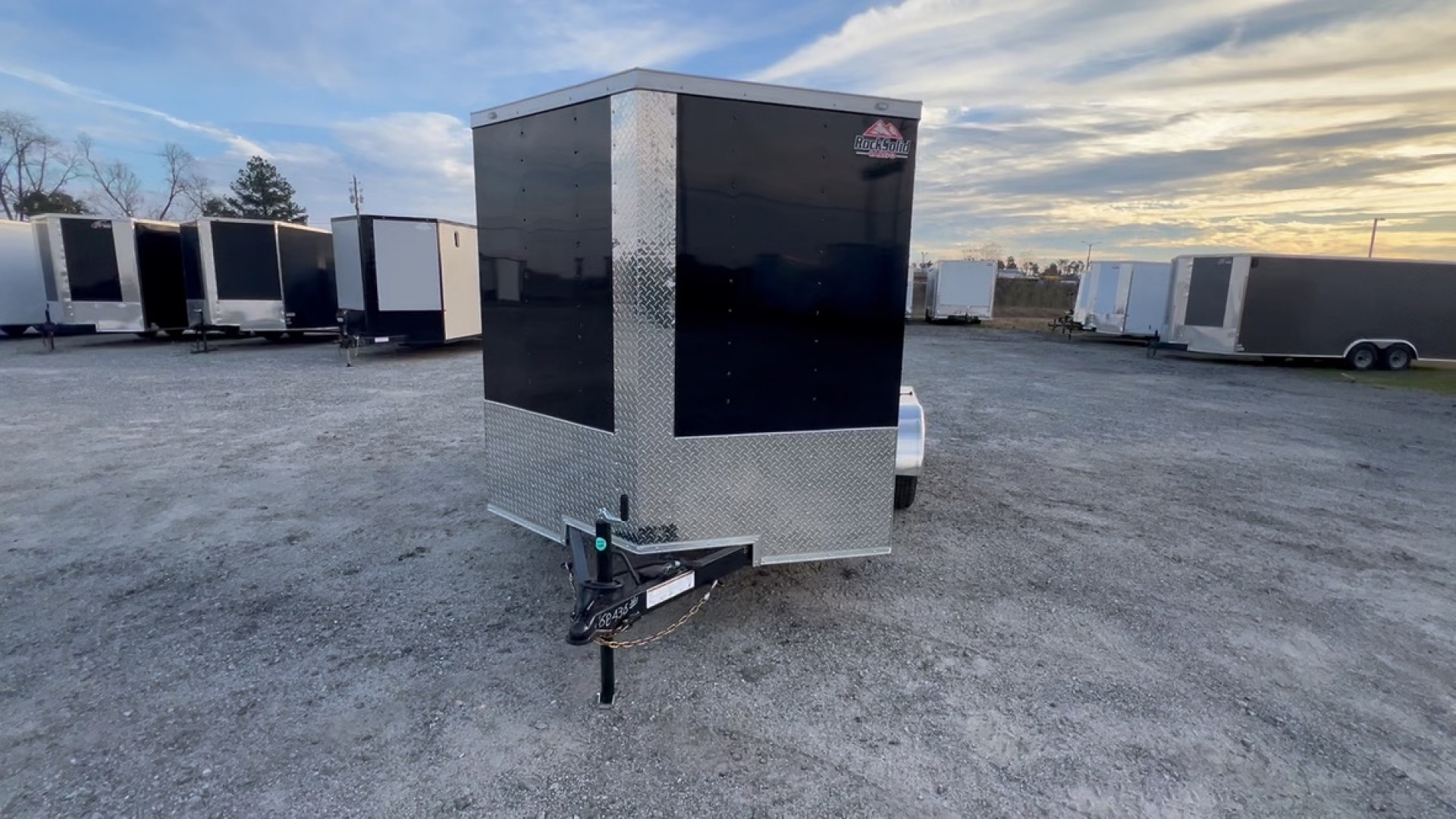 New 2026 Rock Solid Cargo 7x12TA Cargo / Enclosed Trailer