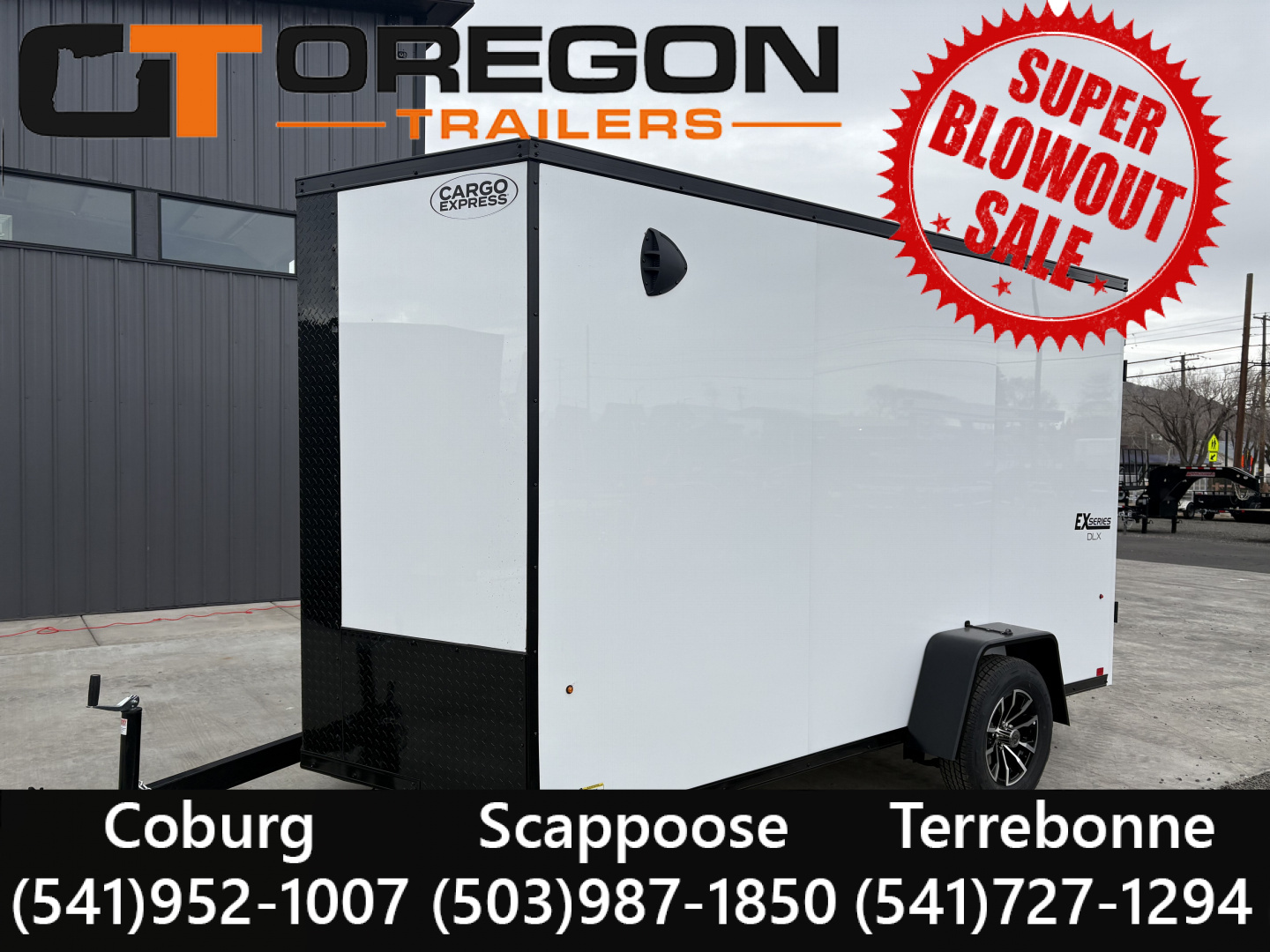 New 6X12 SA 3K Cargo Express Enclosed Cargo