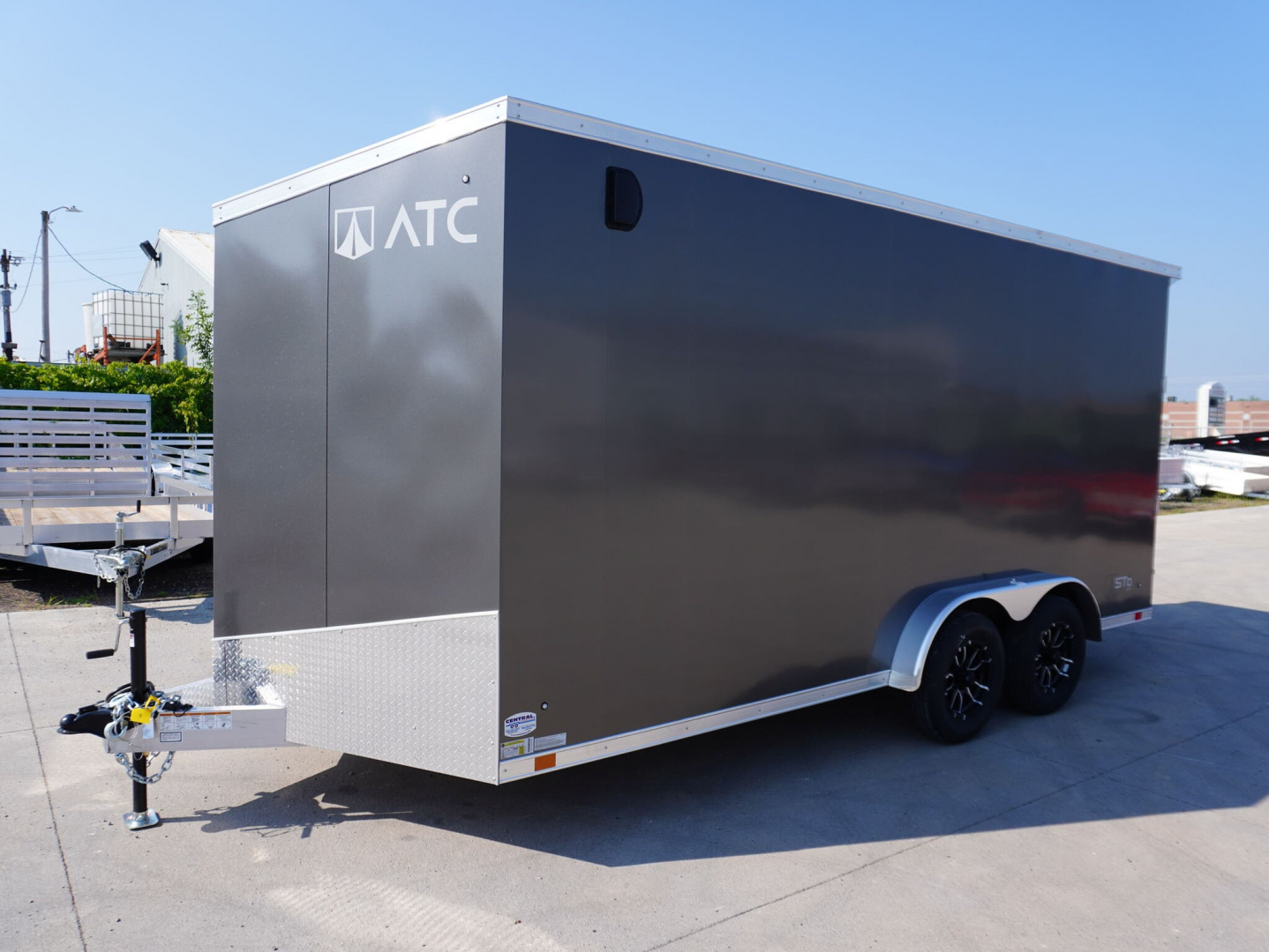 New 2026 ATC 7.5x16ft Aluminum Enclosed