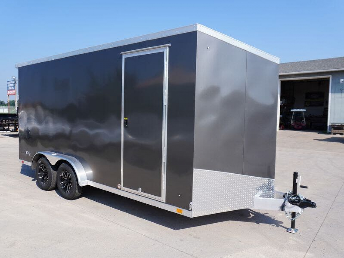 New 2026 ATC 7.5x16ft Aluminum Enclosed