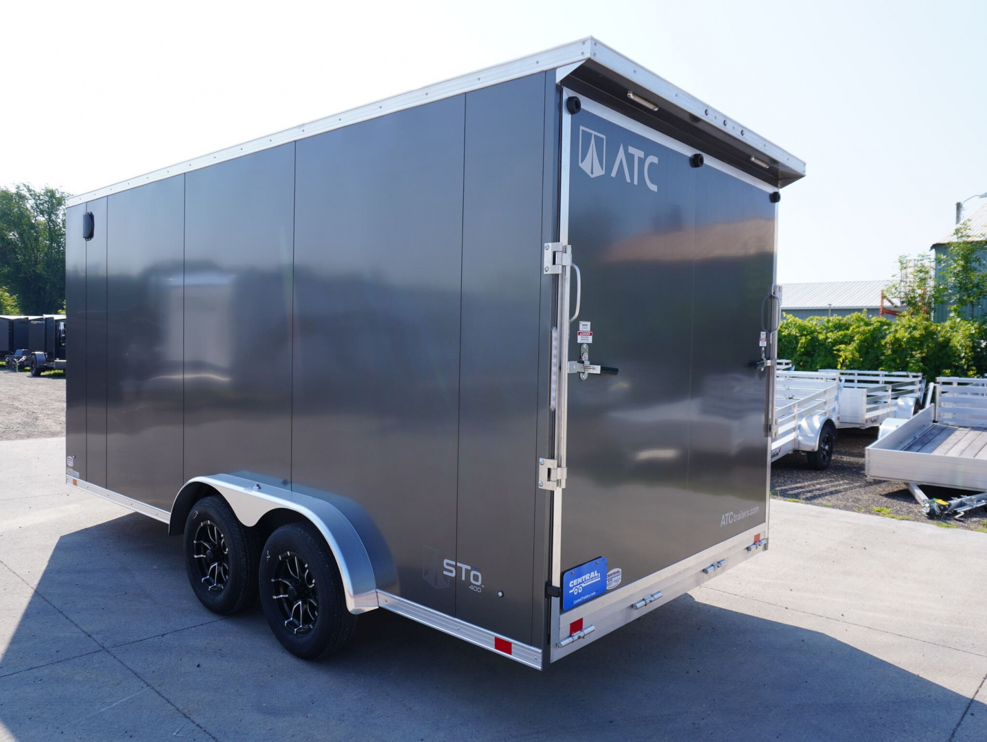 New 2026 ATC 7.5x16ft Aluminum Enclosed