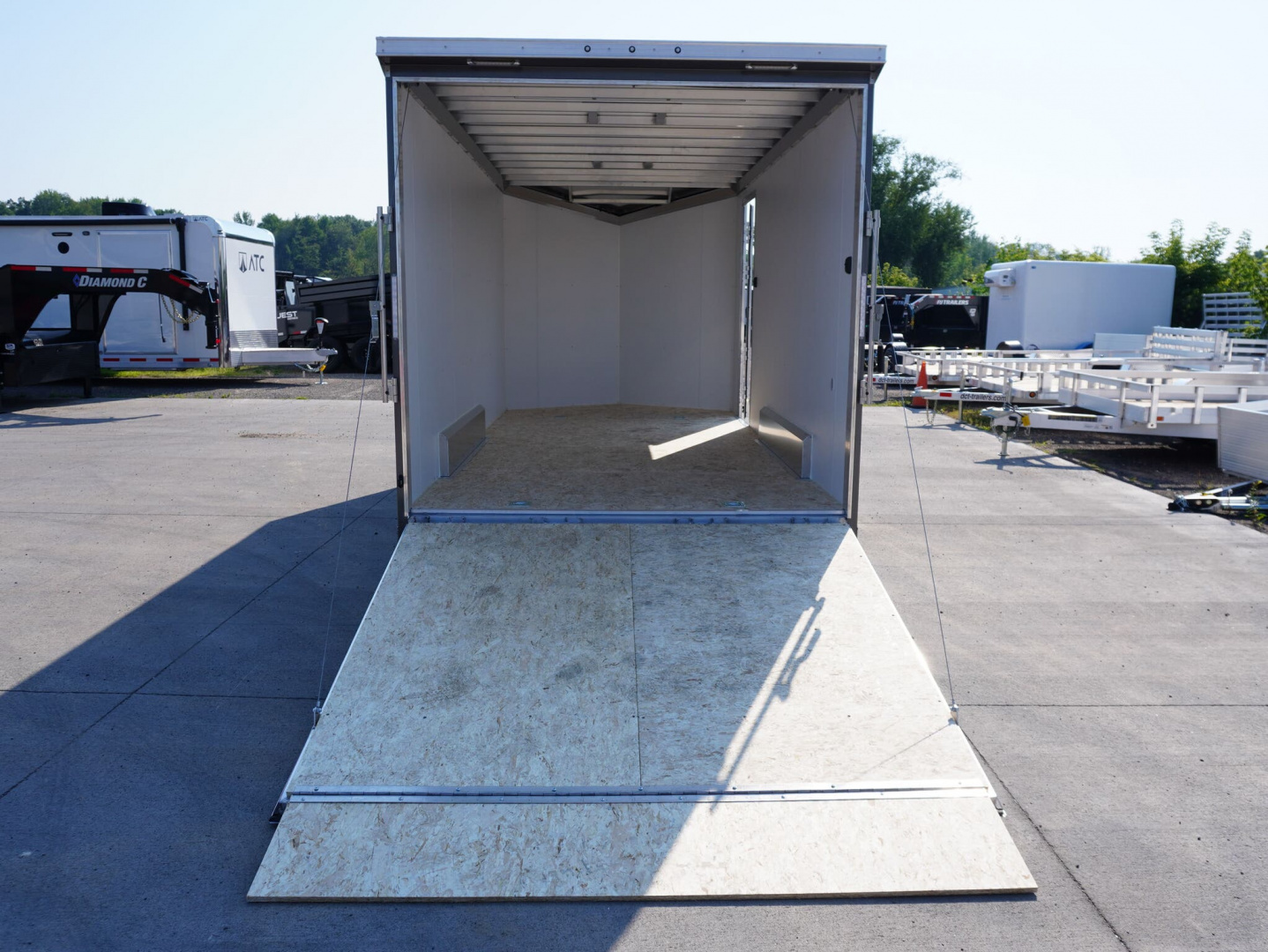 New 2026 ATC 7.5x16ft Aluminum Enclosed