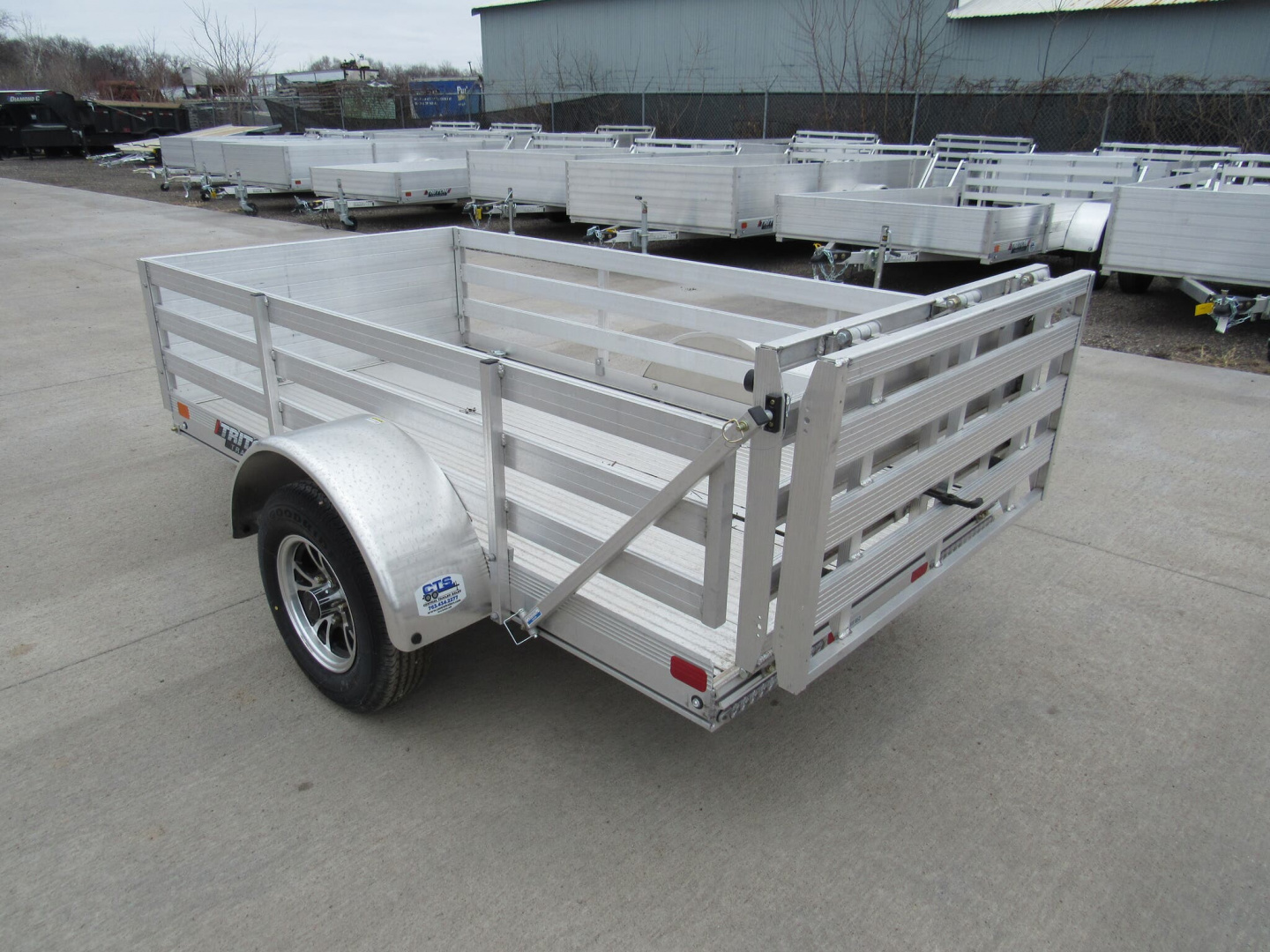 New 2025 Triton Trailers 52'x8ft Aluminum Utility