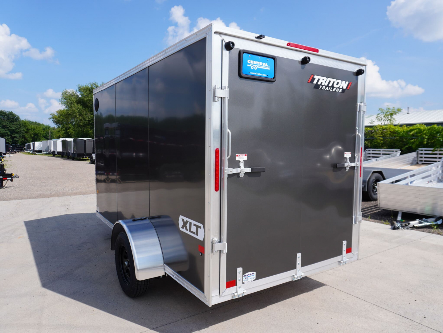 New 2026 Triton Trailers XLT 6x12ft Aluminum Enclosed