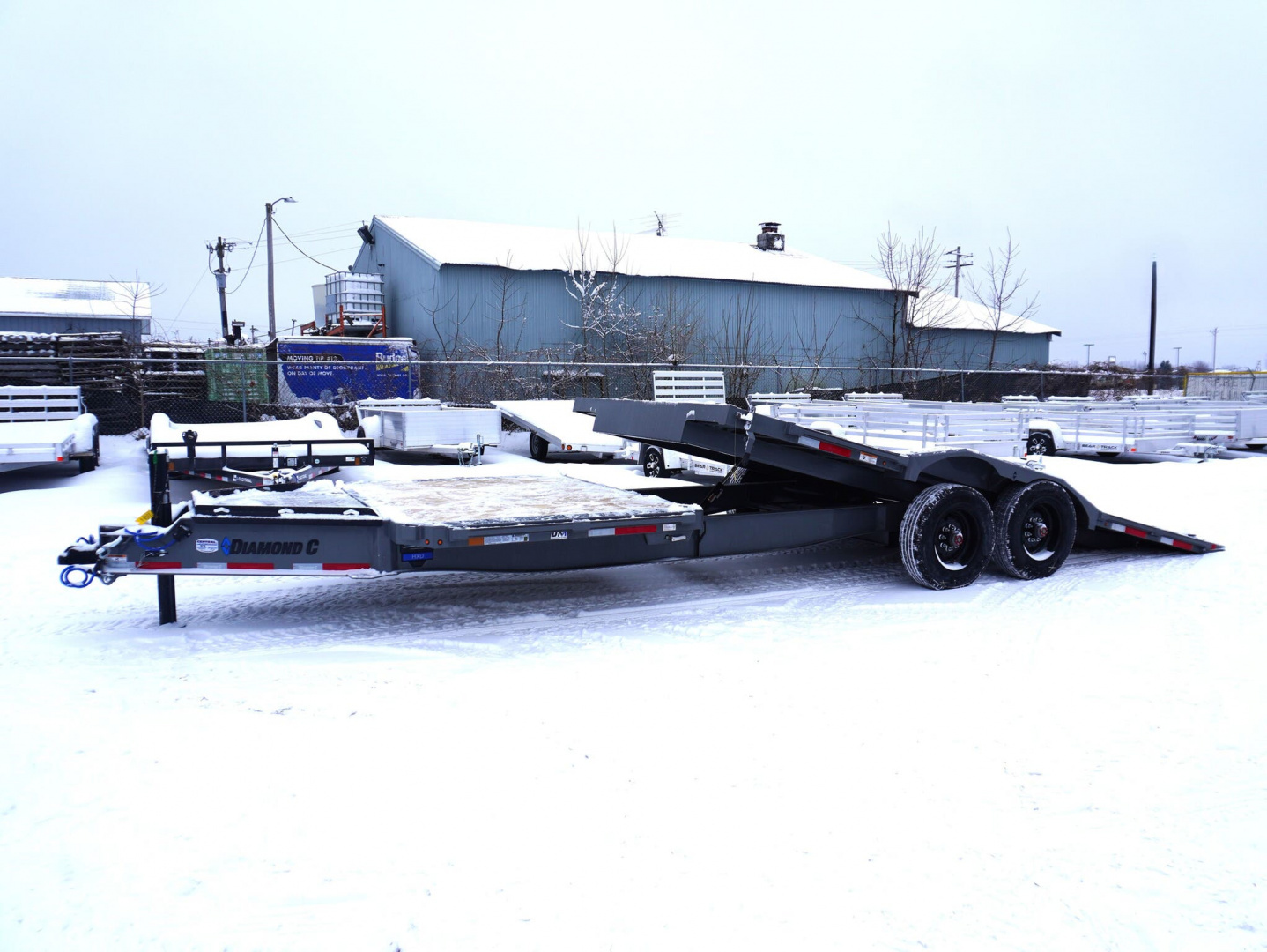 New 2026 Diamond C Trailers 210 24ft Tilt Trailer