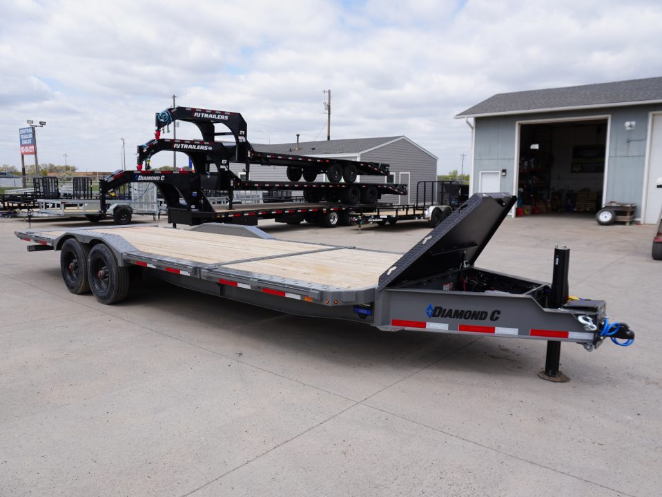 New 2026 Diamond C Trailers 210 24ft Tilt Trailer