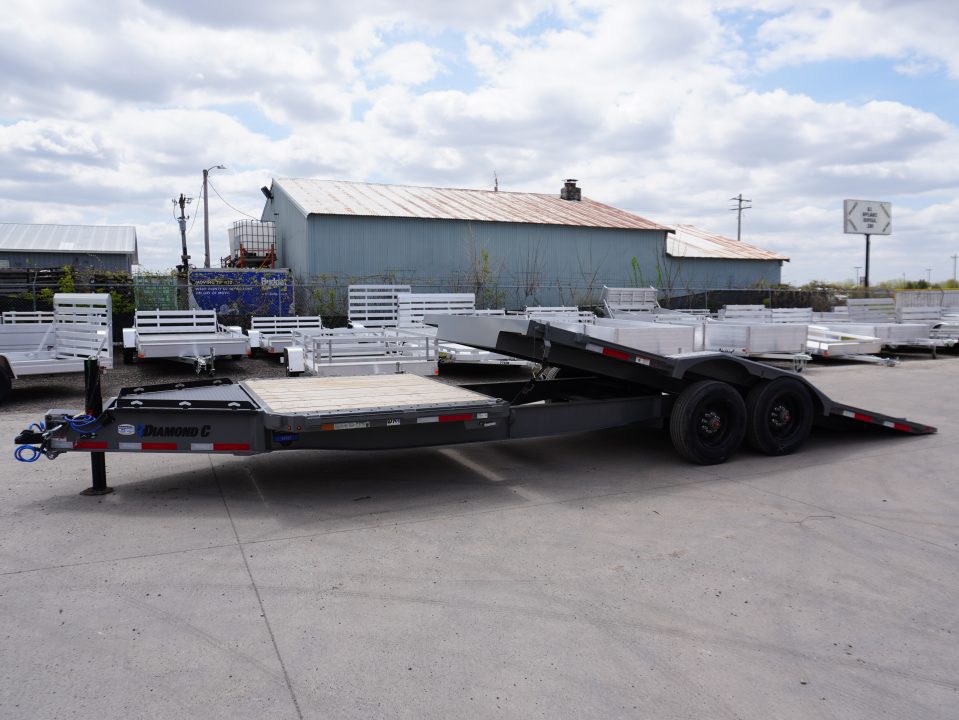 New 2026 Diamond C Trailers 210 24ft Tilt Trailer