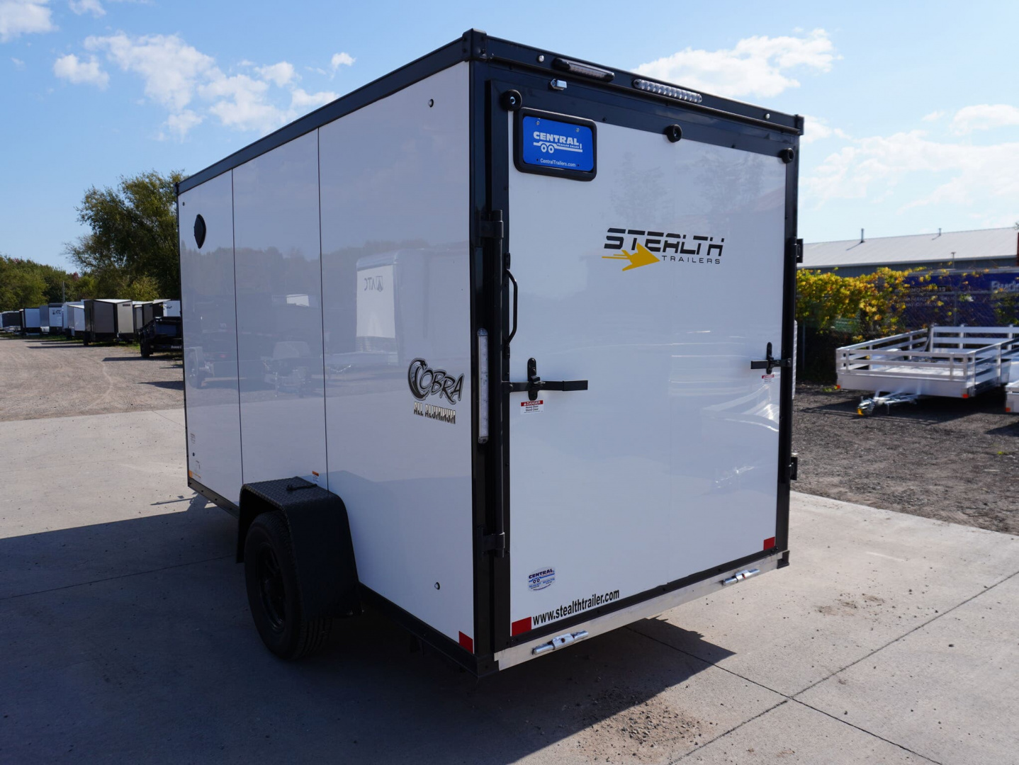 New 2025 Stealth Trailers 6x12ft Aluminum Enclosed